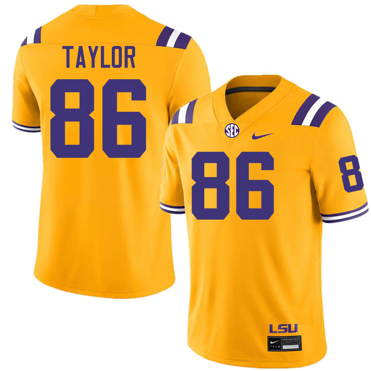 Mason Taylor LSU Tigers Jersey,Louisiana State University Tigers Football Jersey-Gold